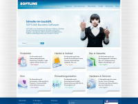 softline.at Webseite Vorschau