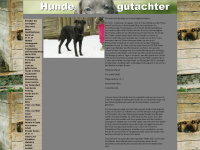 hunde-gutachter.me Webseite Vorschau
