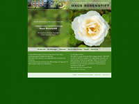 haus-rosenstift.de Webseite Vorschau