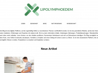 lipolymphoedem.de Webseite Vorschau