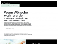 hochzeitswunsch.ch Webseite Vorschau
