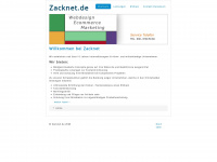 zacknet.de Webseite Vorschau