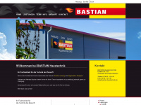 bastian-haustechnik.de Webseite Vorschau