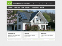 kmfensterbau.ch Webseite Vorschau