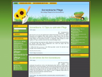 sonnenblume-pflege.de Webseite Vorschau