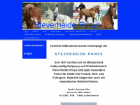 steverheide-ponys.de Webseite Vorschau