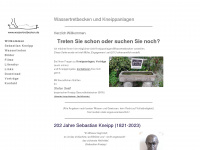 wassertretbecken.jimdo.com Webseite Vorschau