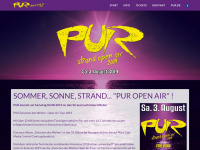 pur-openair.de Webseite Vorschau