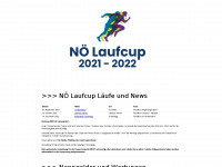 noe-laufcup.com Webseite Vorschau