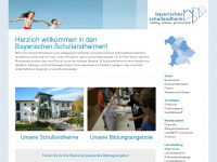 schullandheim-bayern.de Webseite Vorschau