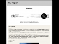 inq-mag.com Webseite Vorschau