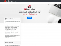 ja-internet.de Webseite Vorschau