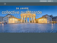 collective-avantgarde.de Webseite Vorschau