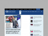 ceskenoviny.cz Webseite Vorschau