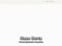 oase-berta.at Webseite Vorschau