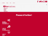 alternatives.ca Webseite Vorschau