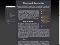 mouvement-communiste.com Webseite Vorschau