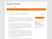 ghanaian-chronicle.com Webseite Vorschau