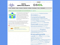 computerlinguistik.org Webseite Vorschau