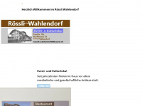 roessli-wahlendorf.ch Webseite Vorschau