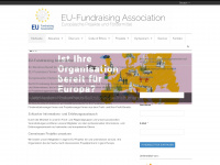 eu-fundraising.eu Webseite Vorschau