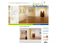 kunst-kulturfuehrer.de Webseite Vorschau