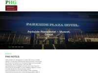 parksidehotels.com Webseite Vorschau