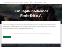 jgv-rhein-erft.de Webseite Vorschau
