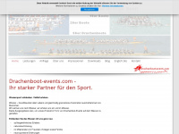 drachenboot-events.com Webseite Vorschau