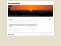 jagdreisen-afrika.de Webseite Vorschau