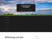strandhof-fluegge.de Webseite Vorschau