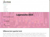 jugendchor-seetal.ch Webseite Vorschau