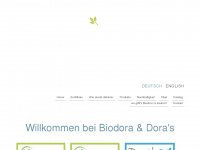 biodora.at Webseite Vorschau