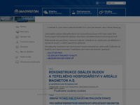 magneton.cz Webseite Vorschau