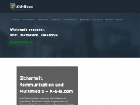 k-e-b.com Webseite Vorschau