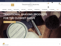 traditionalshaving.co.uk Webseite Vorschau