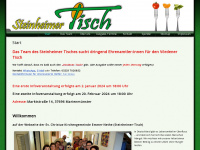 steinheimer-tisch.de Webseite Vorschau