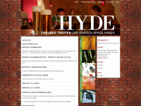 thehyde.de Webseite Vorschau