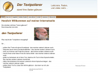 textpolierer.de Webseite Vorschau