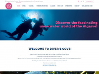 divers-cove.com Webseite Vorschau