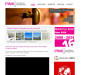 pink-immobilien.de Webseite Vorschau