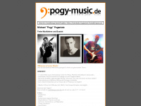 pogy-music.de Webseite Vorschau