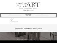 bodyart-gronauleine.de Webseite Vorschau