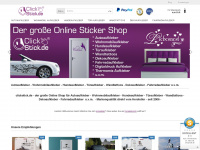 clickstick.de Webseite Vorschau