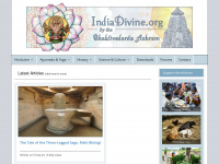 indiadivine.org Webseite Vorschau