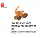 lu.nl Webseite Vorschau
