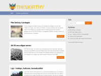 theworthy.se Webseite Vorschau