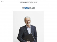 wundr.ch Webseite Vorschau