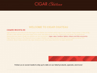 cigarchateau.com Webseite Vorschau