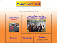 watershed-arts.com Webseite Vorschau